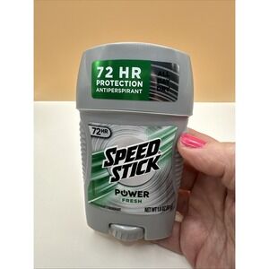 Lot of  4 72 Hour Speed Stick Power Fresh Antiperspirant Deodorant 2.7